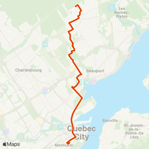 RTC Colline Parlementaire - Ste-Thérèse-de-Lisieux map