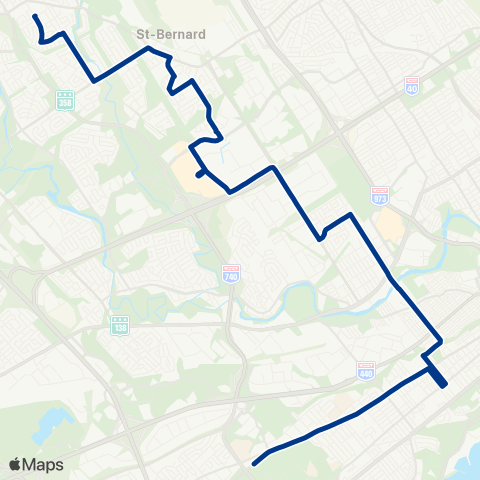 RTC Station Belvédère / Ste-Foy Ctre - Neufchâtel map