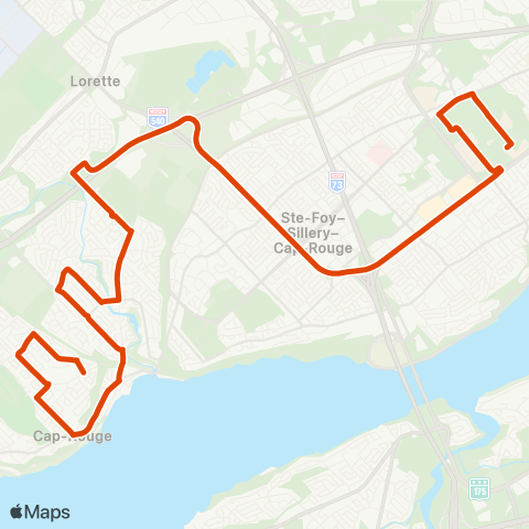 RTC Univ.Laval / Cégep Garneau - Cap-Rouge map