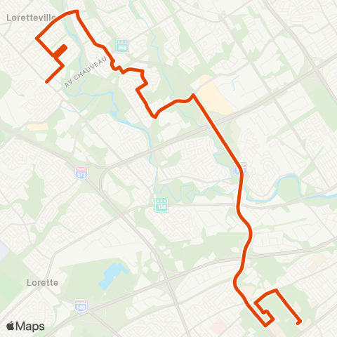 RTC Univ.Laval / Cégep Garneau - Neufchâtel map