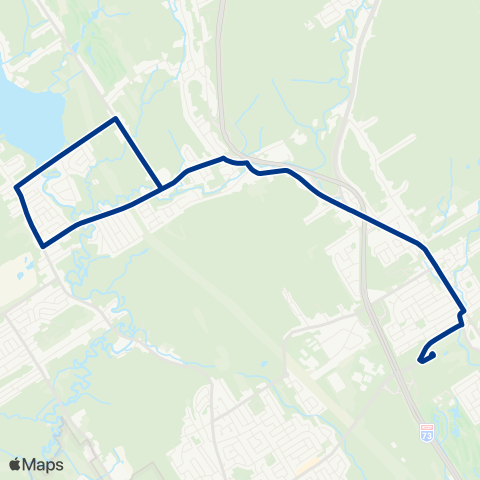 RTC Terminus de la Faune - Lac-Saint-Charles map