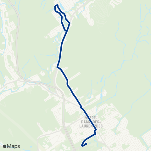 RTC Terminus de la Faune - des Laurentides map