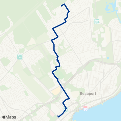 RTC Terminus Beauport - Ste-Thérèse-de-Lisieux map