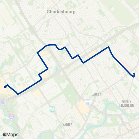 RTC Maizerets - Lebourgneuf map