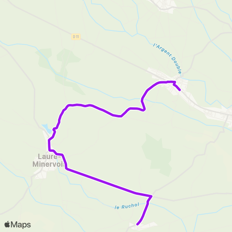 RTCA St Frichoux-Peyriac-Rieux map