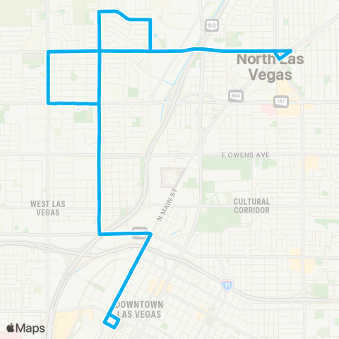 RTC H Street / D Street map