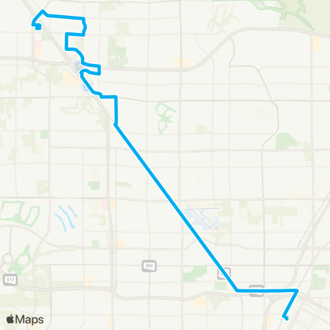 RTC Rancho / Centennial Hills map