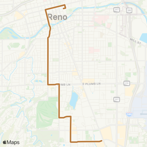 RTC Ride Arlington / Moana map