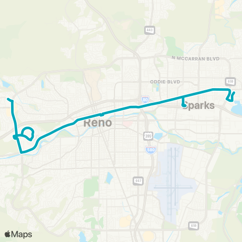 RTC Ride Fourth / Prater map