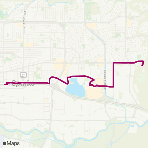 RTC Ride Sparks Marina / Legends / NNMC map