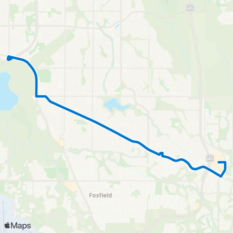 RTD Smoky Hill Road map