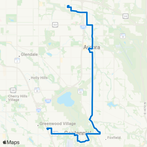 RTD Chambers Road map