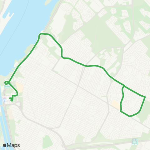 RTL Express Roland-Therrien / Roberval map