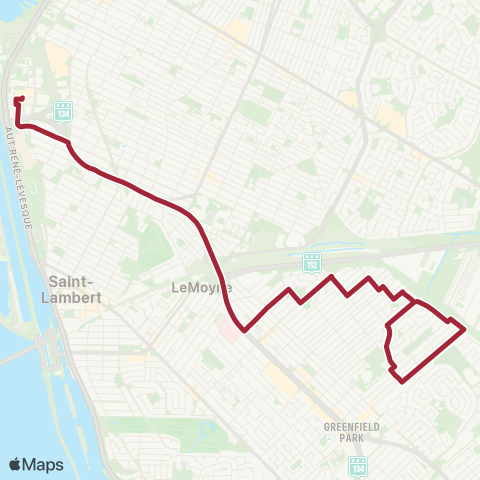 RTL Secteur Laflèche map