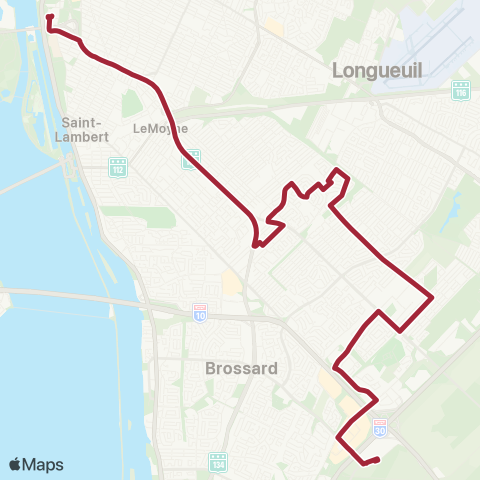 RTL Taschereau / Payer / Dix30 map