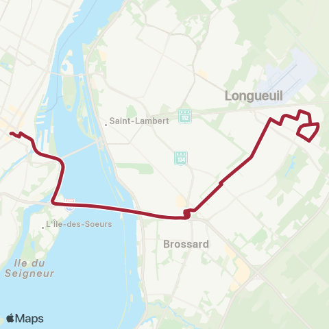 RTL Auteuil / Mtée St-Hubert / Maisonneuve map