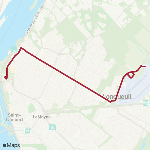 RTL Ch. Chambly / Savane / ENA map