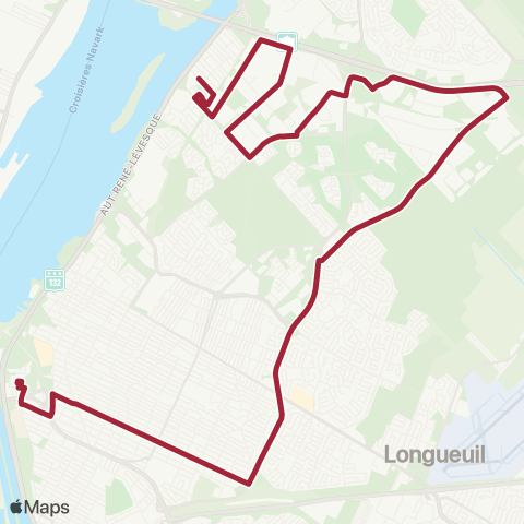 RTL Jacques-Cartier / Parcs Industriels map