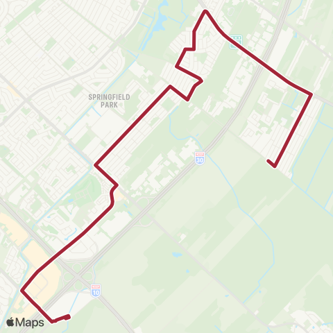 RTL Dix30 / Parc de la Cité / Mountainview map