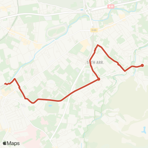 RTM Sainte-Marguerite Dromel - CC St Loup map