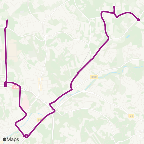 RTM St Jérôme Parking Relais - Technop. de Ch. Gombert map