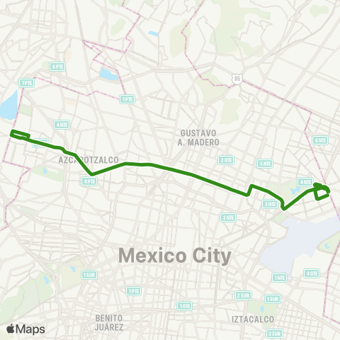 RTP Aragón - Panteón San Isidro map