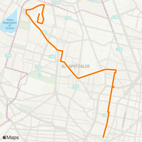 RTP Metro el Rosario - Sullivan map