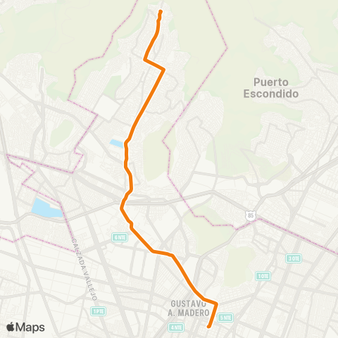 RTP Ampliación Malacates - la Villa / Ferroplaza map