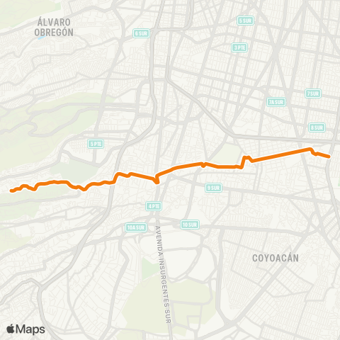 RTP Río Guadalupe - Metro General Anaya map