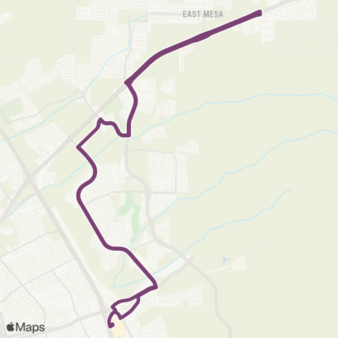 Road Runner Route 3 map