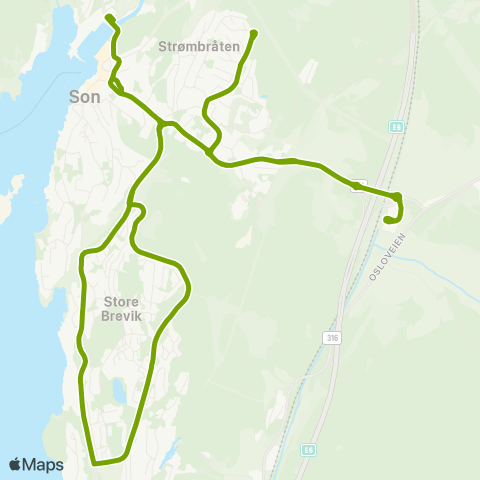 Ruter Son med klokka map