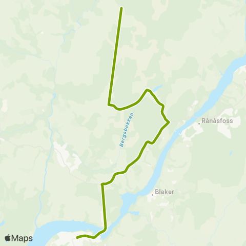 Ruter Bestillingslinje Sørum nord / øst map