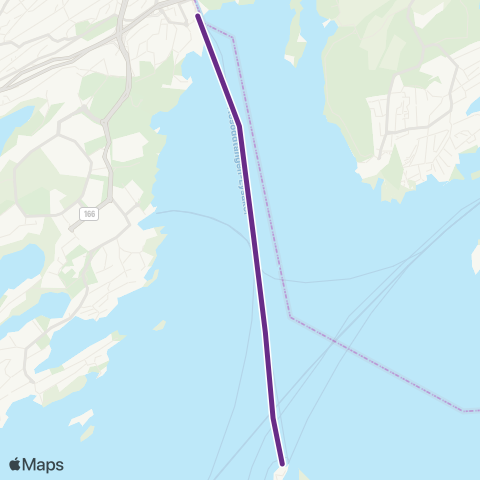 Ruter Lysaker - Nesoddtangen map