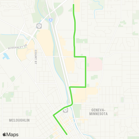 RVTD North Medford map