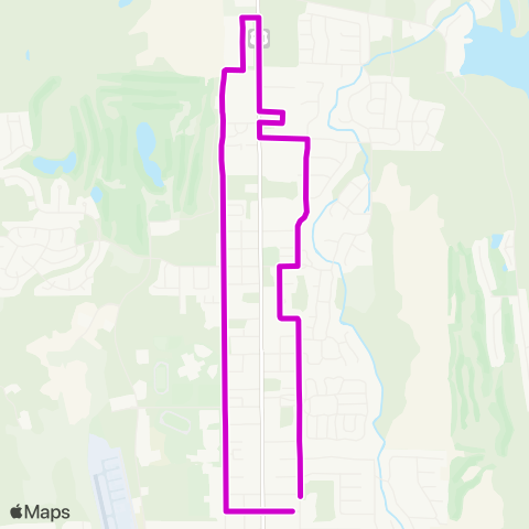 Rhody Express North Loop map