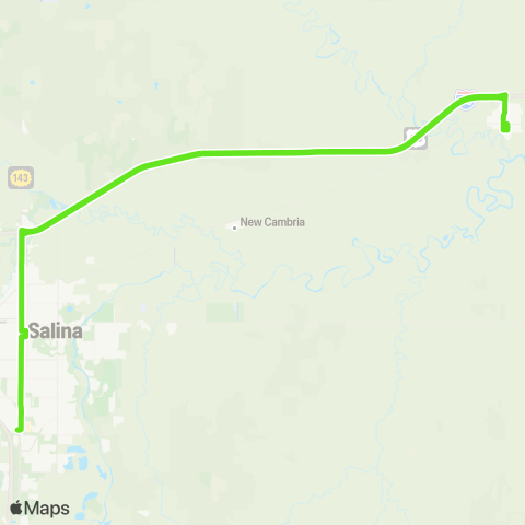 OCCK Kanconnect East Link 1 map