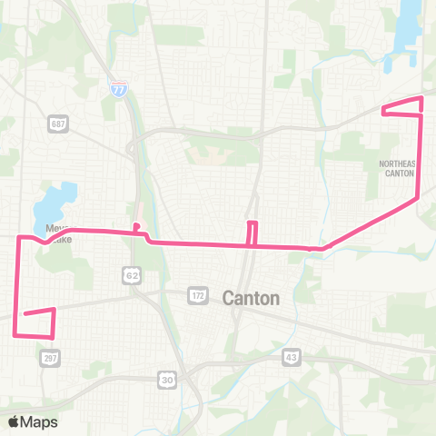 SARTA Massillon / Navarre Industrial map