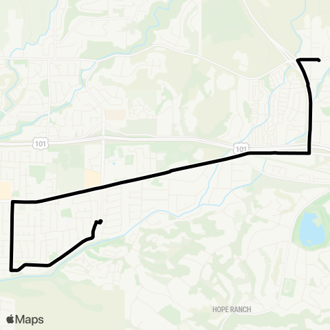 MTD La Colina Jr. High map