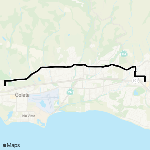 MTD Dos Pueblos High School map