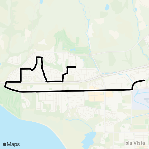 MTD Dos Pueblos High School map