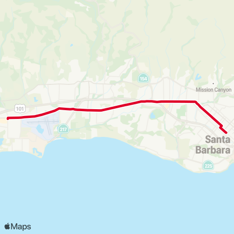 MTD Goleta map