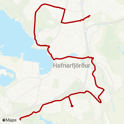 Höfuðborgarsvæðið Kaplakriki - Hjallabraut - Fjörður - Ásland - Ásvallalaug map