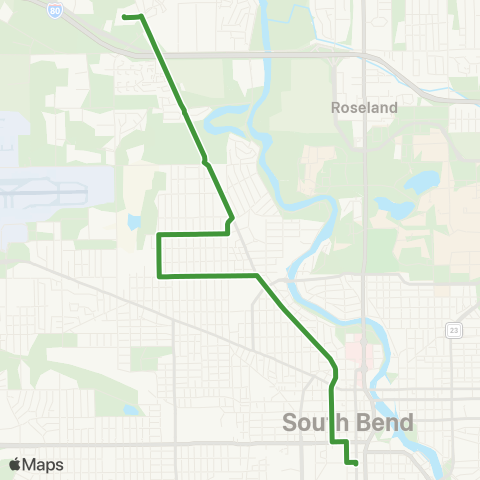 Transpo Portage map