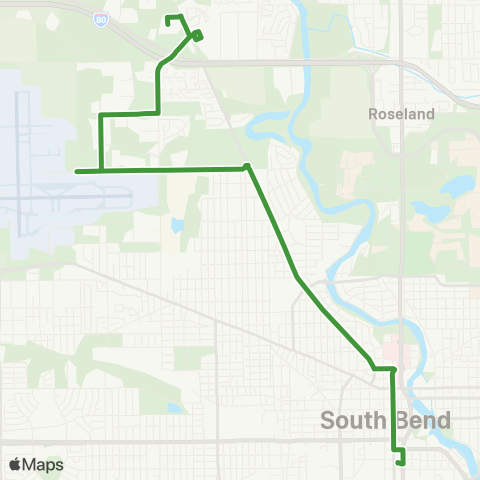 Transpo Portage map