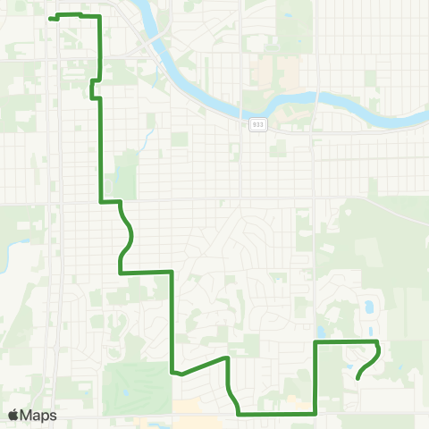 Transpo Miami / Scottsdale map