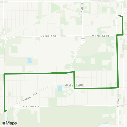 Transpo Rum Village map