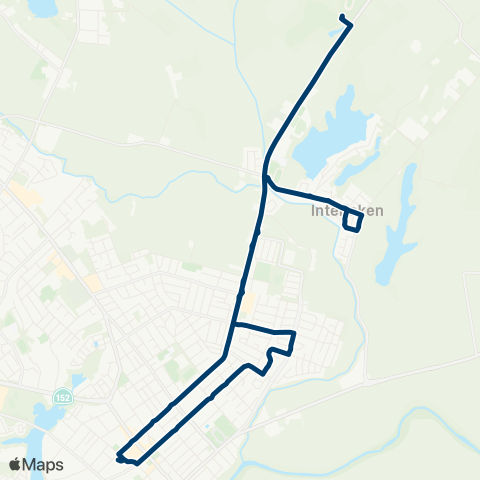 Santa Cruz Metro East Lake map