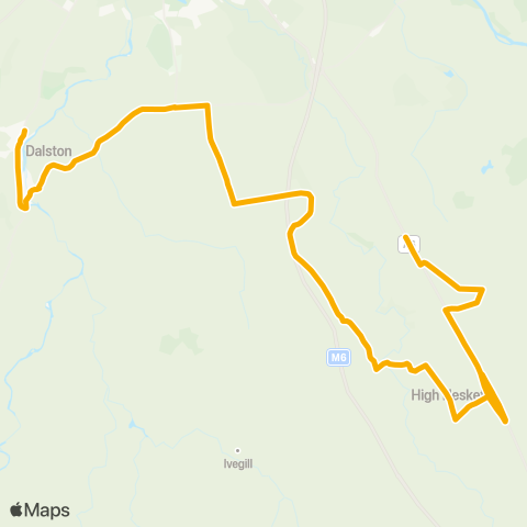 Stagecoach Cumbria and North Lancashire  map