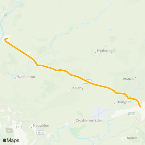 Stagecoach Cumbria and North Lancashire  map