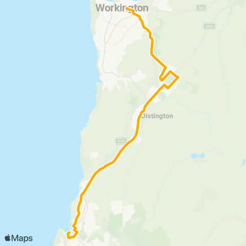 Stagecoach Cumbria and North Lancashire  map